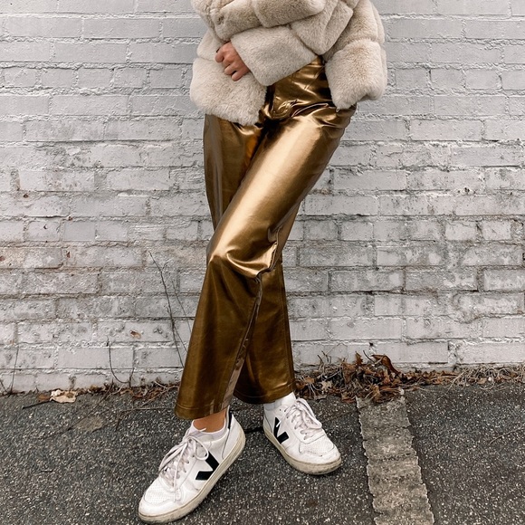 Buddy Love Gold Travolta Pants - Picture 3 of 4